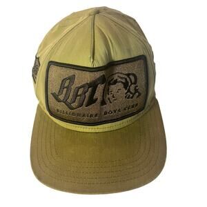 Vintage Bbc Ice Cream Billionaire Boys Club Olive Green Snapbacks Hat Patch Logo